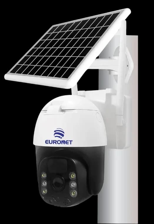 Euronet 4G Solar Camera Dual-lens 6MP
