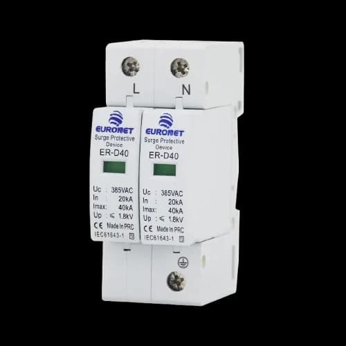 واقي Surge AC ثنائي القطب 40KA