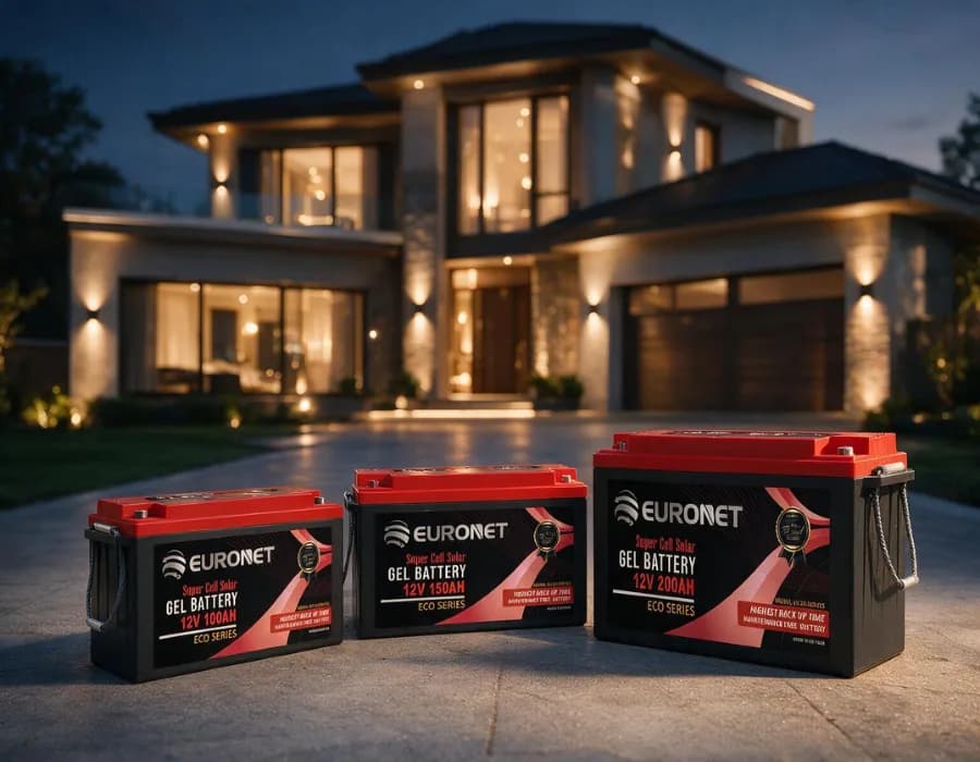 Solar backup system for home and small business