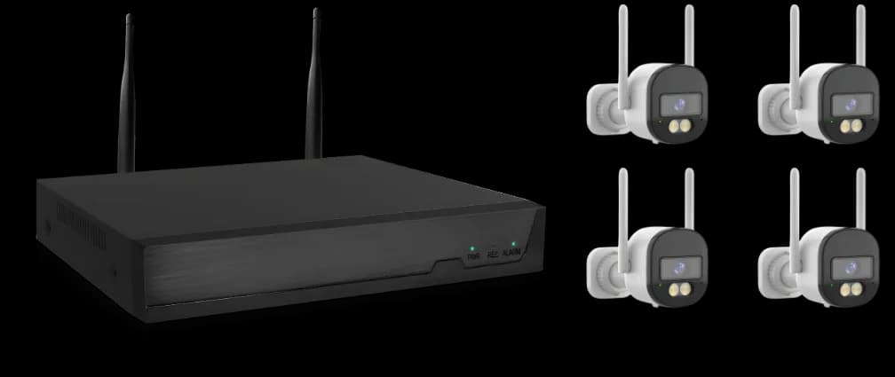 CCTV Kit WiFi 4CH 2MP