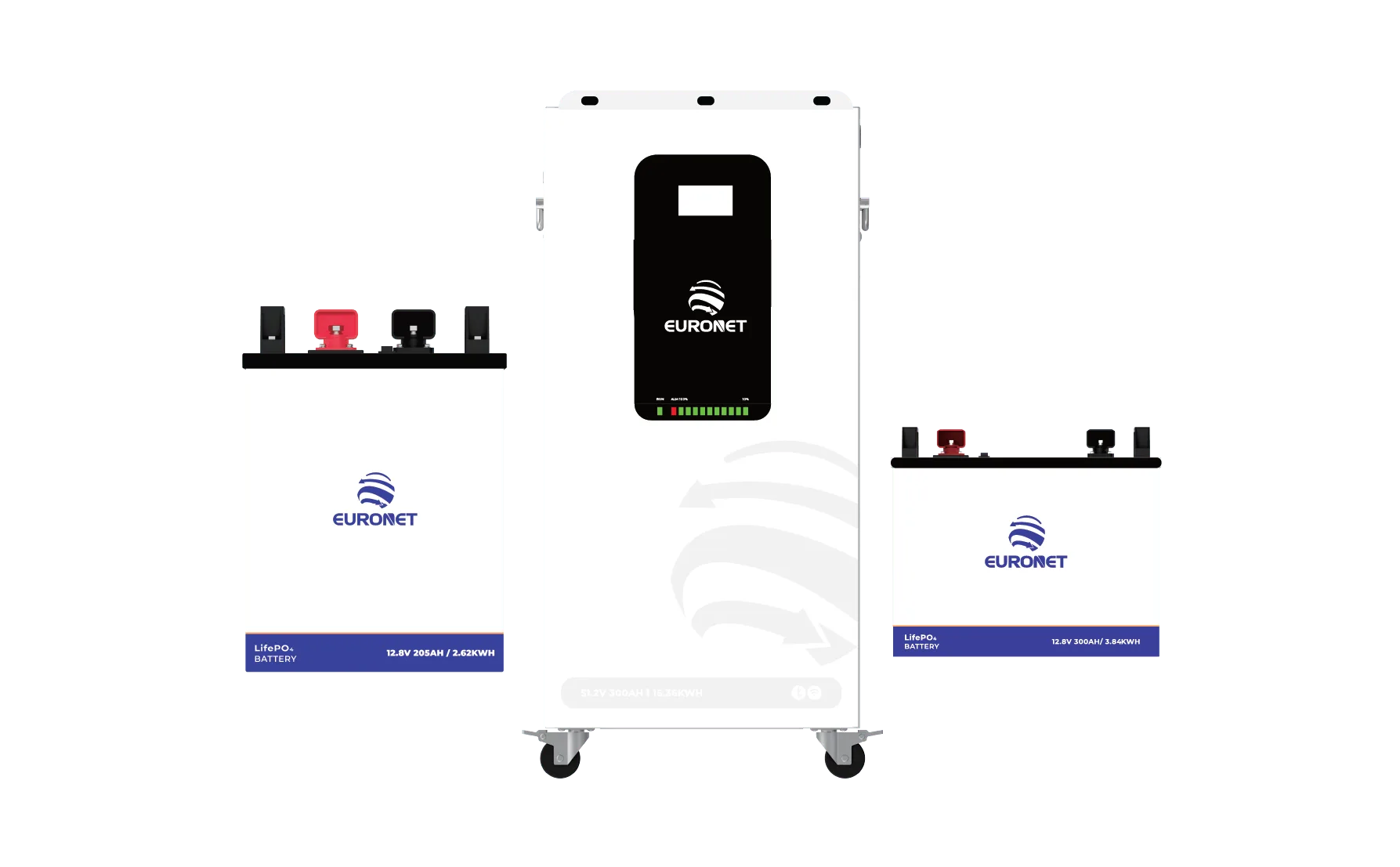 Euronet solar storage battery range