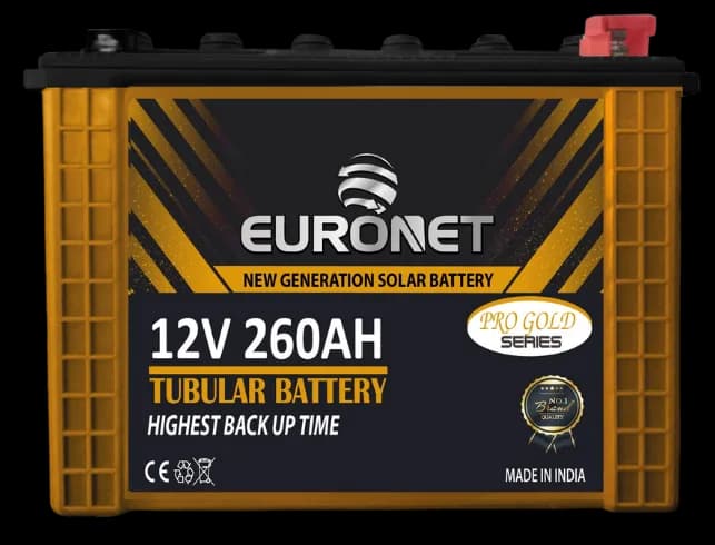 Tubular Battery 12V 260AH C20