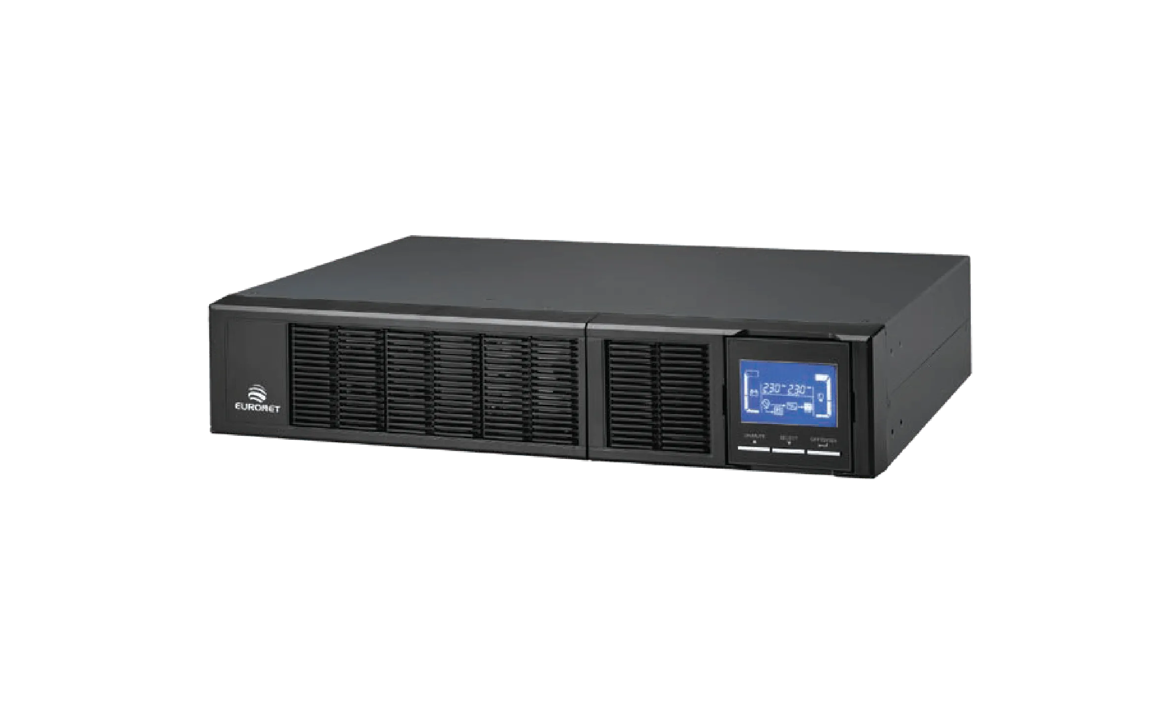UPS 2KW متصل بالإنترنت قابل للتركيب في الرفوف