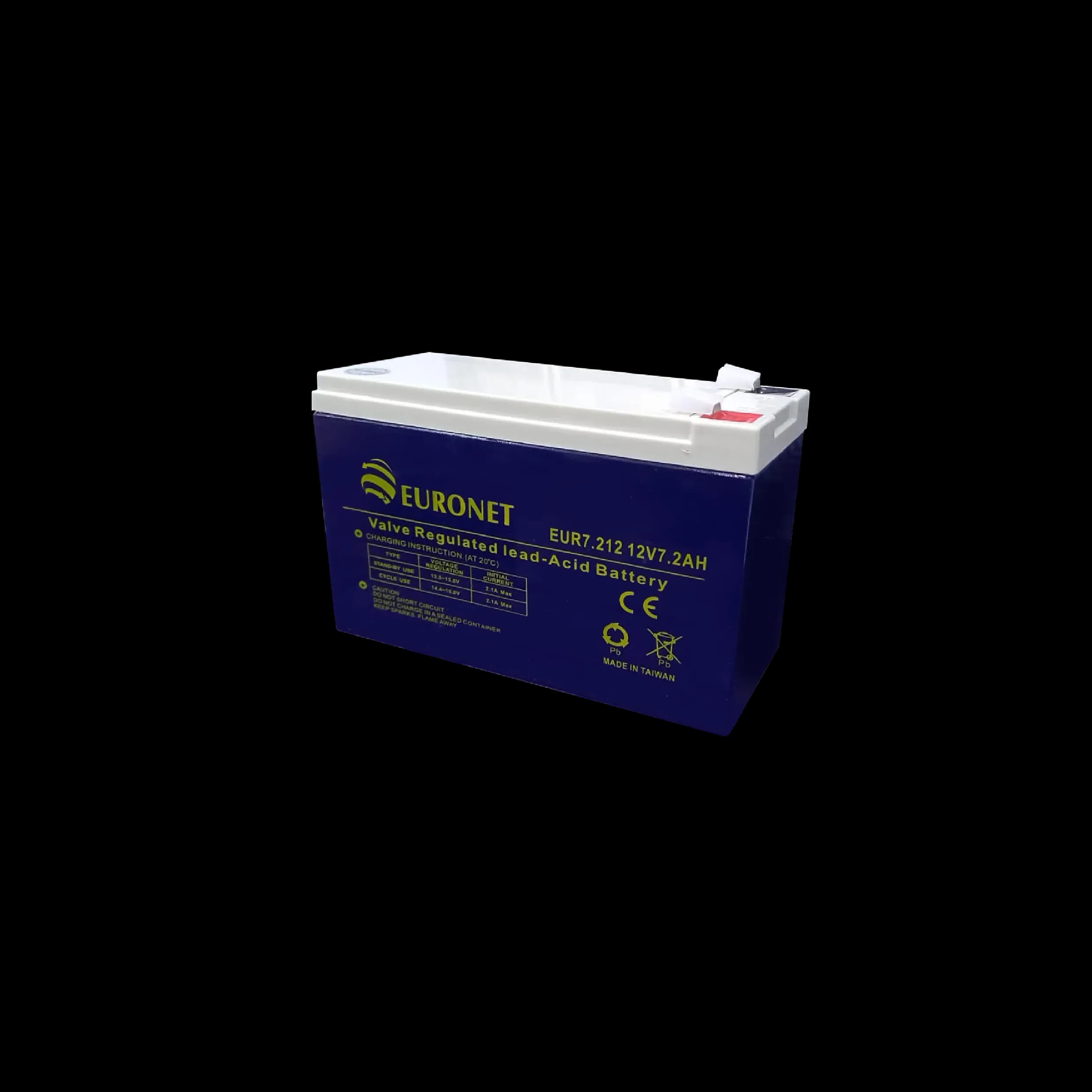 Euronet VRLA Battery 12V 7.2AH