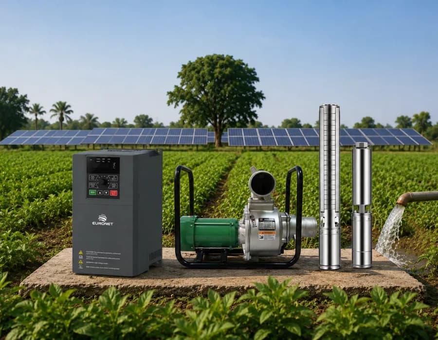 Solar water pumping for irrigation
